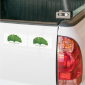 Autocollant De Voiture Gingko Leaf (Sur camion)