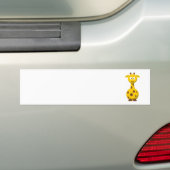 Autocollant De Voiture Girafe de dessin animé (En voiture)