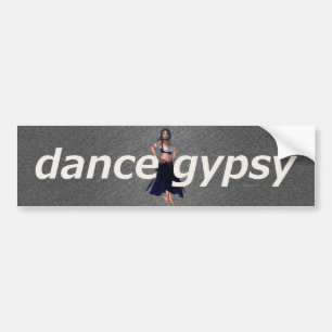 Autocollant De Voiture Gitan SUPÉRIEUR de danse