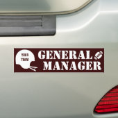 Autocollant De Voiture GM du football d'imaginaire (En voiture)
