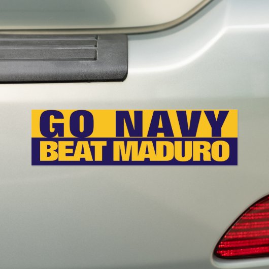 AUTOCOLLANT DE VOITURE GO NAVY (En voiture)