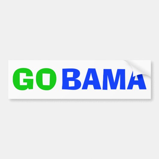 AUTOCOLLANT DE VOITURE GOBAMA (Devant)