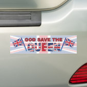 Autocollant De Voiture God Save the Queen (En voiture)