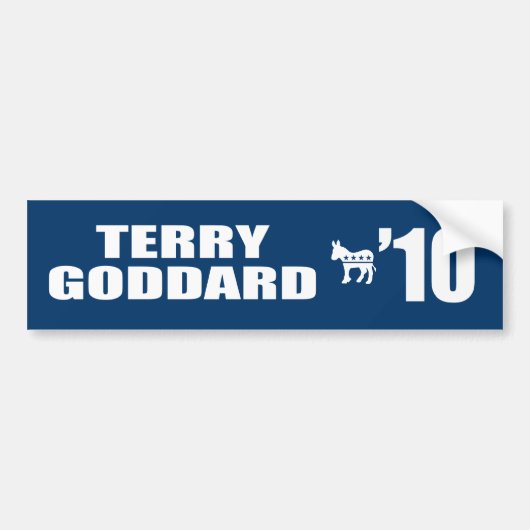 AUTOCOLLANT DE VOITURE GODDARD DE TERRY POUR LE GOUVERNEUR (Devant)
