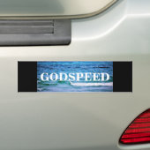 AUTOCOLLANT DE VOITURE GODSPEED (En voiture)