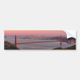 Autocollant De Voiture Golden gate bridge San Francisco au lever de