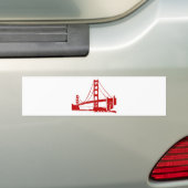 Autocollant De Voiture Golden gate bridge - San Francisco, CA (En voiture)