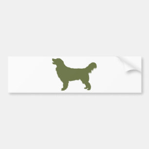 Autocollant De Voiture Golden retriever