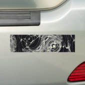 Autocollant De Voiture Golden Web (En voiture)