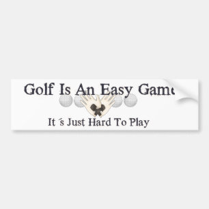 Autocollant De Voiture Golf facile