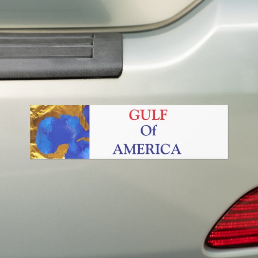 AUTOCOLLANT DE VOITURE GOLFE D'AMÉRIQUE (En voiture)