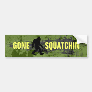 Autocollant De Voiture Gone Squatchin