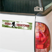 Autocollant De Voiture Gone Squatchin (Sur camion)
