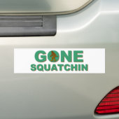 Autocollant De Voiture Gone Squatchine (En voiture)
