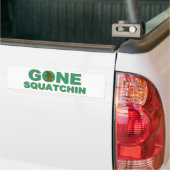 Autocollant De Voiture Gone Squatchine (Sur camion)