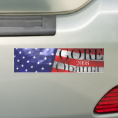 Autocollant De Voiture GORE Obama 2008 (En voiture)
