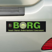 Autocollant De Voiture Gouvernement de Redistributionist de BORG Barack (En voiture)
