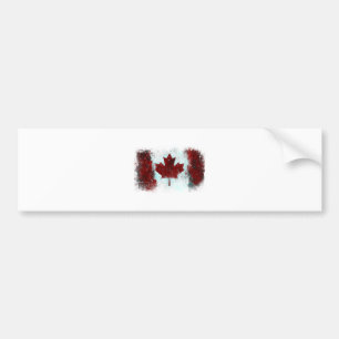 Autocollant De Voiture Graffiti canadien de drapeau