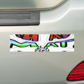 Autocollant De Voiture Graffiti coloré Hakuna Matata (En voiture)
