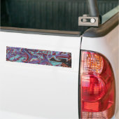 Autocollant De Voiture Graffiti violet sur Shutter (Sur camion)