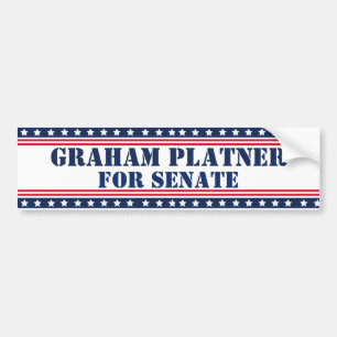 Autocollant De Voiture Graham Platnor pour le Sénat