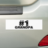 Autocollant De Voiture Grand-papa #1 (En voiture)