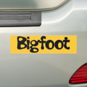 Autocollant De Voiture Grand texte de pied (En voiture)