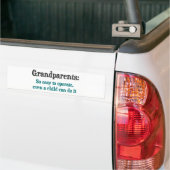 Autocollant De Voiture Grands-parents si faciles à utiliser (Sur camion)