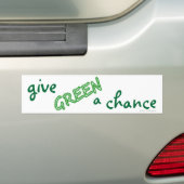 AUTOCOLLANT DE VOITURE GREEN (En voiture)