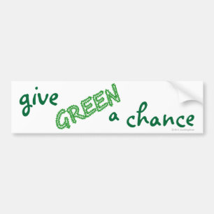 AUTOCOLLANT DE VOITURE GREEN