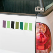Autocollant De Voiture Green purple Black Hues (Sur camion)