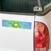 Autocollant De Voiture Grenouille (Sur camion)