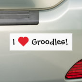 Autocollant De Voiture Groodles ! (En voiture)