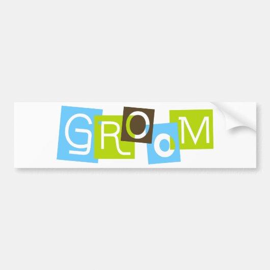 Autocollant De Voiture Groom (Devant)