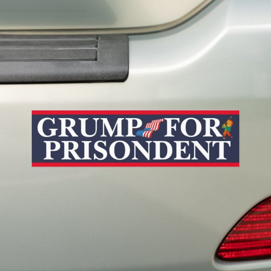 AUTOCOLLANT DE VOITURE GRUMP POUR PRISONNIER (En voiture)