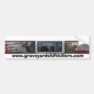 Autocollant De Voiture GSKBan12, www.graveyardshiftkillers.com