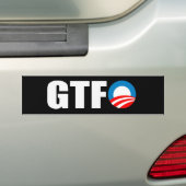 AUTOCOLLANT DE VOITURE GTFO (En voiture)