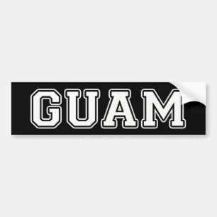 Autocollant De Voiture Guam