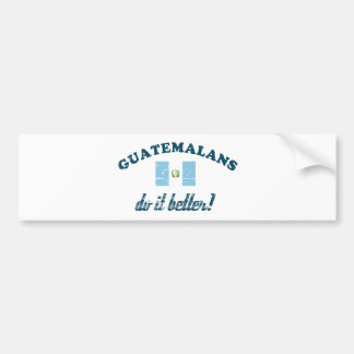 Autocollant De Voiture Guatémaltèque il améliorent