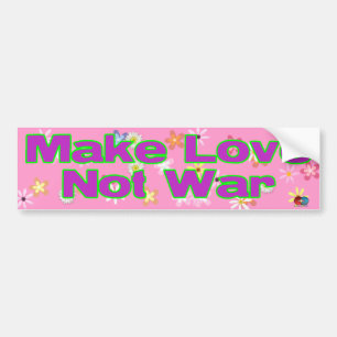 Autocollant De Voiture Guerre d'amour pas