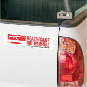 Autocollant De Voiture Guerre de soins de santé PAS (Sur camion)
