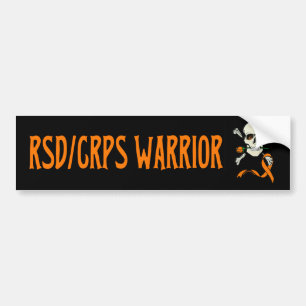 Autocollant De Voiture Guerrier/Crâne...RSD/CRPS