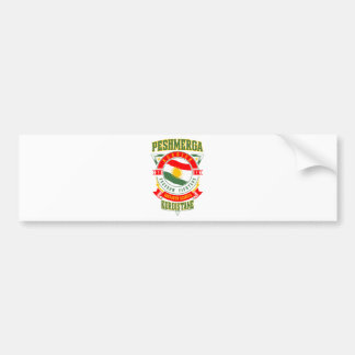 Autocollant De Voiture guerrier de liberté de Peshmerga du KURDISTAN du