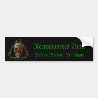 Autocollant De Voiture Guilde de Necromancers