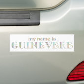Autocollant De Voiture Guinevere (En voiture)