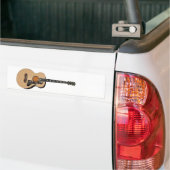 Autocollant De Voiture Guitare (Sur camion)