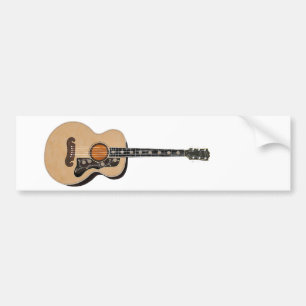 Autocollant De Voiture Guitare