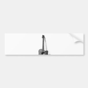 Autocollant De Voiture Guitare classique