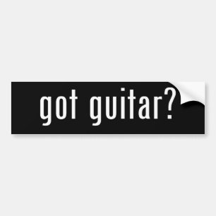 Autocollant De Voiture guitare obtenue ?