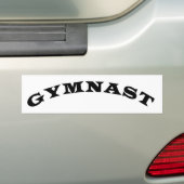 Autocollant De Voiture Gymnaste (En voiture)
